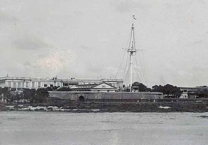 Fort St George In British Era Madras, 1890 Photo - Past-India