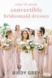 How To Wear Convertible Bridesmaid Dresses Wedding Bridesmaid Dresses Wedding Bridesmaids Bridesmaid