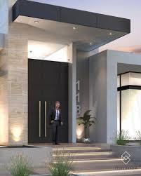 Busca Imagenes De Disenos De Casas Estilo Moderno Residencia 118 Encuentra Las Mejores Fotos Para Ins Facade House Modern House Design Modern House Exterior