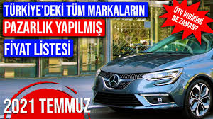 Sıfır araba fiyatları 2021 ötv indirimi. 2021 Temmuz Sifir Arabalarin Fiyat Listesi Araba Fiyatlari Dusecek Mi Otv Indirimi Bolum 3 Youtube