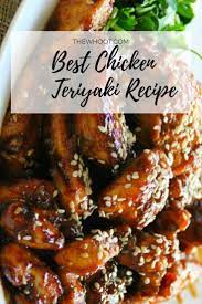 Chicken Teriyaki Recipe 25 Minutes The Whoot In 2020 Chicken Teriyaki Recipe Teriyaki Recipe Yummy Chicken Recipes