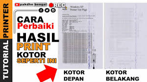 Scan bagian depan dan belakang undangan yang akan di desain. Perbaiki Hasil Print Kotor Depan Dan Belakang Hasil Print Epson Kotor Hasil Print Canon Kotor Youtube