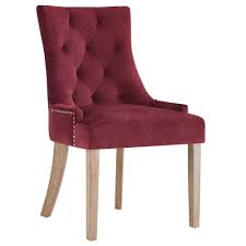 How to calculate yardage to reupholster dining room chairs (slip seat cushions). Pose Maroon Red Upholstered Fabric Dining Chair Fabric Dining Chairs Dining Chairs Upholstered Fabric