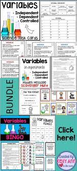 A Bundle Full Of Content On Independent Dependent And Controlled Variables Earth Science Lessons Science Lessons Science Chemistry