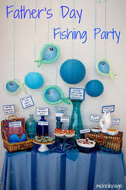 Father S Day Fishing Theme Party Chickabug Fishing Theme Party Fishing Party Fishing Birthday Party