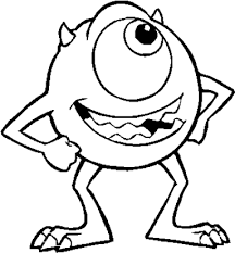 Check spelling or type a new query. Drawn Monster Mike Wazowski Monsters Inc Mike Coloring Pages Clipart Large Size Png Image Pikpng