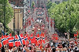 Mai bades norge i rødt, hvitt og blått fra tusener på tusener av norske flagg. 17th Of May Norwegian Constitution Day Album On Imgur Norway Beautiful Norway Constitution Day