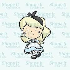 Alice Cookie Cutter - Shape It Cookie Co.