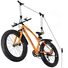 Similar to the bike lift hoist garage mountain bicycle hoist is the complaint about the quality of the mounting hardware included. Wallmaster Bike Ceiling Mount Lift Hoist Hanger Storage Rack For Garage Indoor Amazon Com