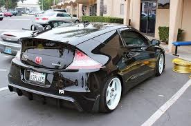 Black And White Hatchback Honda Cr Z Black And White Rims Black Honda Honda Honda Cars
