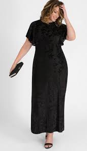 Plus Size Black Velvet Special Occasion Evening Dress Plus Size Evening Gown Plus Size Gowns Formal Plus Size Black Dresses