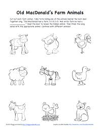 Farm Animals Pdf Drive Science Domestic Worksheets For