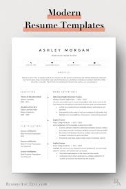 Modern Teacher Resume Template Word For Instant Download Etsy In 2021 Modern Teacher Resume Template Teacher Resume Template Resume Template Word