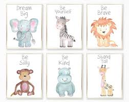 Safari Nursery Decor Safari Set Of 12 Animal Nursery Prints Quote Nursery Print Peekaboo Nursery Safari Animal Safari Nursery Baby Animal Nursery Nursery Animal Prints Baby Animal Prints