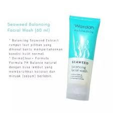 Pencuci muka nutriwhite shakleeterbaik untuk semua jenis kulit. Pencuci Muka Wardah Seaweed Pembersih Wajah Untuk Kulit Sensitif Shopee Indonesia