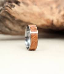 Jack Daniels American White Oak And Titanium Ring Wood Ring 205 00 Via Etsy Wood Rings Wooden Rings Rings For Men