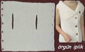 Muzeyyen Coskun Adli Kullanicinin Knitting Panosundaki Pin Orgu Yelek Dikis