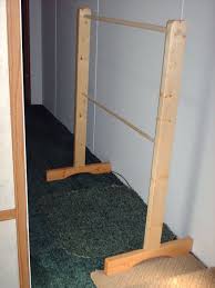 Make your own clothes rack for garage sale. Portable Yard Sale Clothes Rack Yard Sale Clothes Rack Diy Clothes Rack Yard Sale Clothes