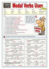 Modal Verbs Uses English Grammar Exercises English