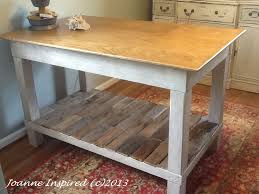 Nails work by compression, so are less likely to pull out of the wood. Pallet Plywood Workspace Table Joanne Inspired