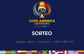 #sorry #copa america centenario #esta en ingles porque la copa se juega en yankilandia. Sorteo En Nueva York Define Los Grupos Para La Copa America Centenario Conmebol