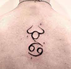 The taurus image is a basic circle with two horns on it, symbolizing the head of a bull. 69 Taurus Tattoos That Are Down To Earth Gorgeous Our Mindful Life