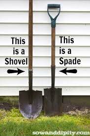 The Difference Between A Shovel And A Spade Garden Tools Garden Hand Tools Shovel