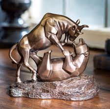 Stock Market Bull Bear Fight In 2020 Taurus Bull Tattoos Stock Market Bull