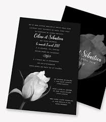 A wedding invitation offers an early glimpse into your wedding style. Black And White Wedding Invitations Invited To