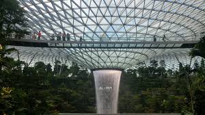 Depending on the airline you fly to singapore, you will land and arrive at different terminals (ter). Jewel Changi Airport Singapur 2019 Structurae
