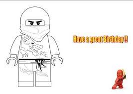 Birthday Card For 6 Year Old Boy Printable Lego Ninjago Birthday Card Printable Lego Birthday Cards Birthday Card Printable Lego Ninjago Birthday