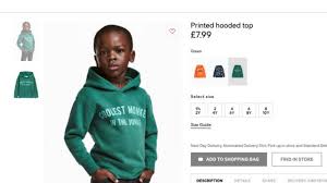 Welcome to the world of #hmhome. H M Slammed As Racist For Monkey In The Jungle Hoodie