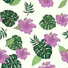They say the earth laughs in flowers. Mix Flower And Leaf Patterns Set Vector Free Download