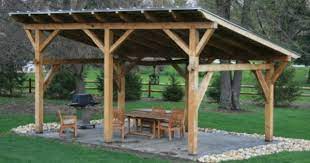 A Simple But Beautiful Shed Roof Pavilion Https Www Pinterest Com Pin 17451517283006719 Utm Content Buffer50 Timber Frame Pergola Pergola Outdoor Shelters
