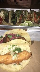 Check spelling or type a new query. Tacos Front Baja Fish Pork Pastor Back Cauliflower Taco Mushroom Taco Chicken Taco Etc Picture Of Bartaco West Hartford Tripadvisor