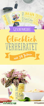 39 Hochzeitstag Sonnenhochzeit Hochzeitstag Geschenke Hochzeit