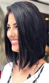 Bob Style Natural Straight Human Hair Lace Front Wig 16 Inches Thick Hair Styles Medium Length Hair Styles Long Bob Hairstyles