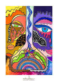 Theater Masks Listed At The Open Sea Opensea Nft Theatermasks Sepidehsahebdelart Nft In 2021 Theatre Masks Art Artwork