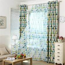 Another seldom mentioned benefit of these curtains is their ability to assist in room temperature regulation. 100 X 250 Cm Geometric Curtains And Tulle Blackout Drapes Cloth Nursery Baby Room Curtain Draperie French Blinds For Kids Window Curtains Aliexpress