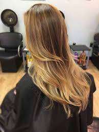 Blonde Ombre Lange Frisuren Fur Damen Long Hair Styles Hair Styles Blonde Hair
