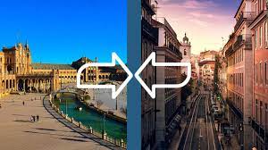 Localizações em espanha & portugal. Espanha Ou Portugal Falando De Viagem
