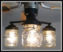 Vintage Ceiling Fan Light Kits Mason Jar Lights On A Ceiling Fan Love It Fan Light Fixtures Ceiling Fan With Light Fan Light