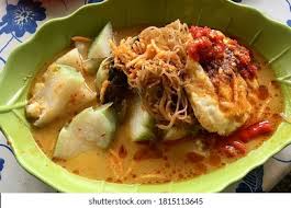Bahan bahan lontong sayur asli medan : Kuah Lontong Sayur Goreng