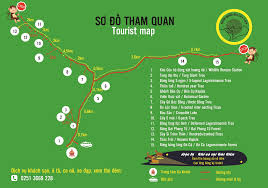 Sơ đồ tuyến điểm tham quan - VQG Cát Tiên