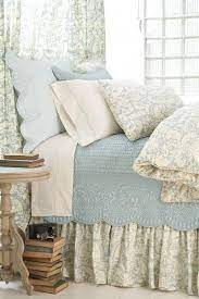 Shabby Chicqueens House 4 Piece Shabby Green Bed Sheet Sets Cotton Queen Size Style Kshare5908009261 Saleprice 26 French Country Bedrooms Country Bedroom Bedroom Design