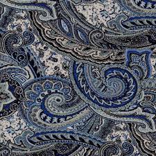The fabric guide from breezy linen to luxurious performance textiles, we've ensured all of our fabrics work with all of our silhouettes so you can design with confidence. Performatex O Paisley Park Indigo Paisley Indoor Outdoor Upholstery Fabric Decorativefabricsdirect Com