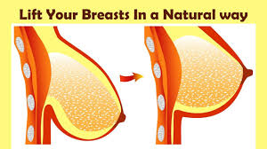 Image result for 12 ways to naturally lift sagging breast