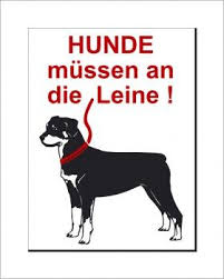 Schild Hunde Mussen An Die Leine Schilder Hunde Aufkleber