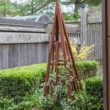 Coral Coast Halstead Wood Obelisk Www Hayneedle Com Garden In The Woods Obelisk Trellis Obelisk