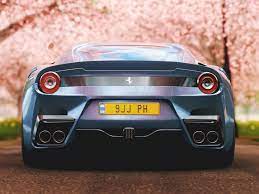 Car, motorsport & f1 posters. Ferrari F12 Ferrari Rear View Sports Car Race Supercar Background Toppng